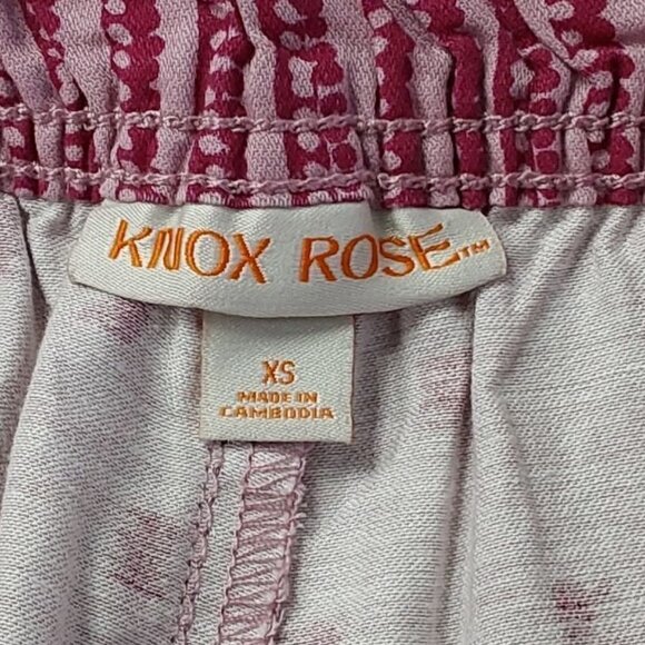 Women's High-Rise Relaxed Fit Pull-On Shorts | Knox Rose | X Small - Picture 5 of 10